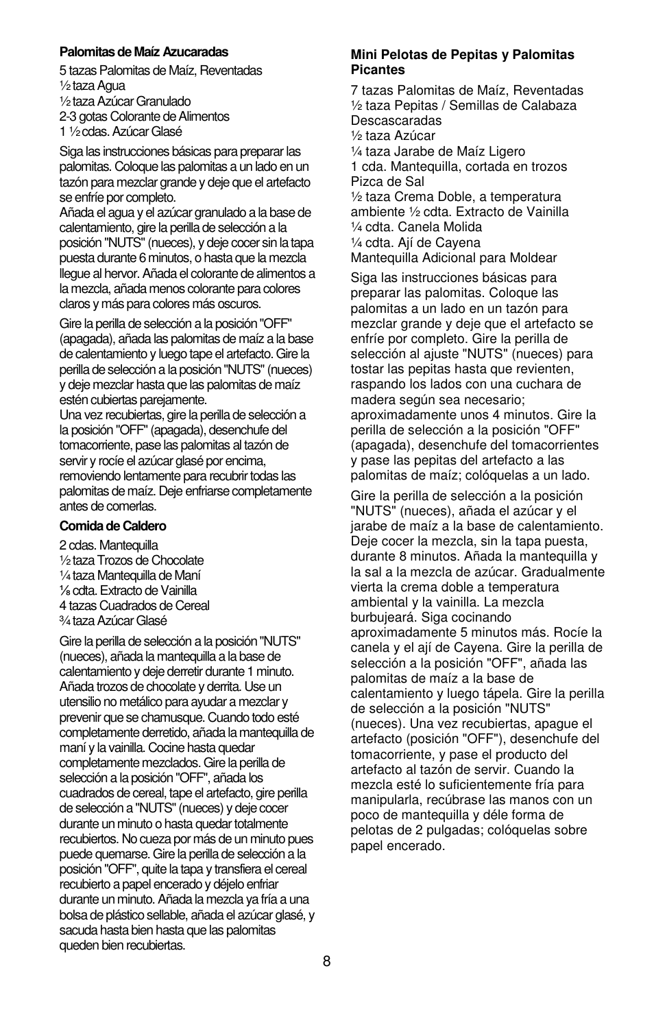 West Bend Kettle Crazy L5781A User Manual | Page 28 / 32