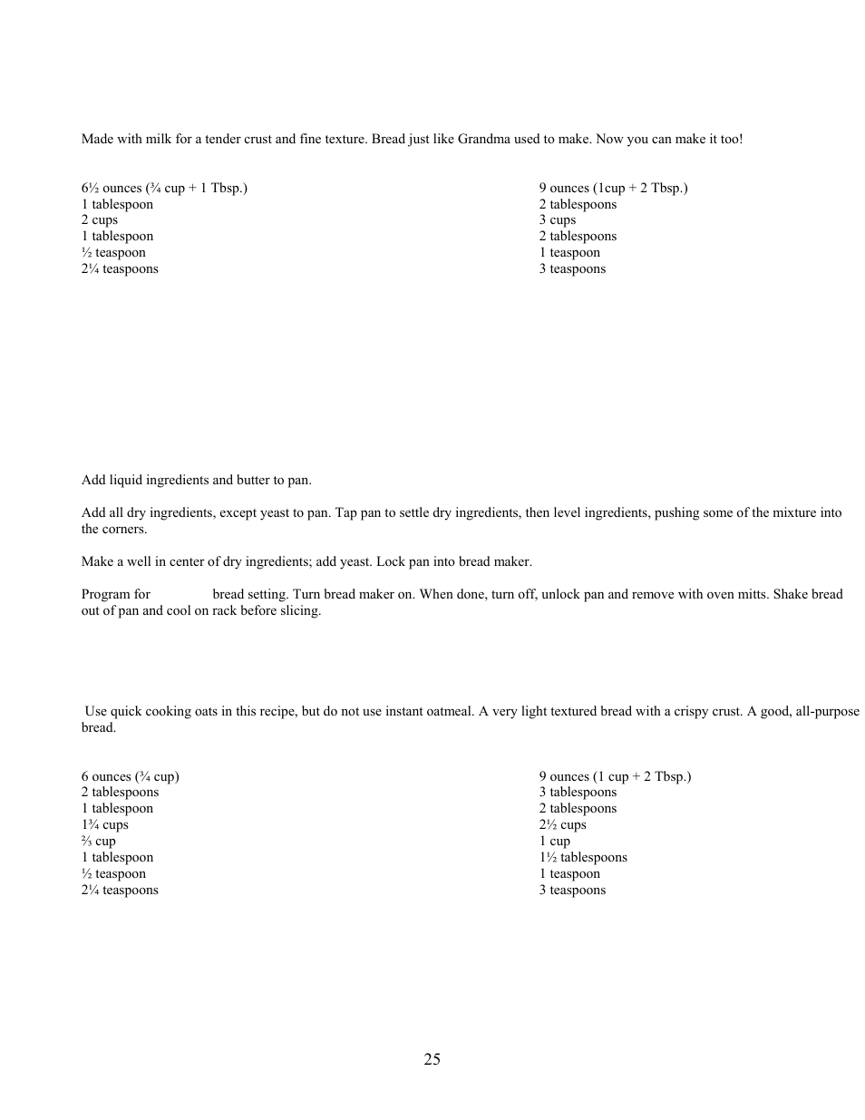 West Bend L5141 User Manual | Page 25 / 34
