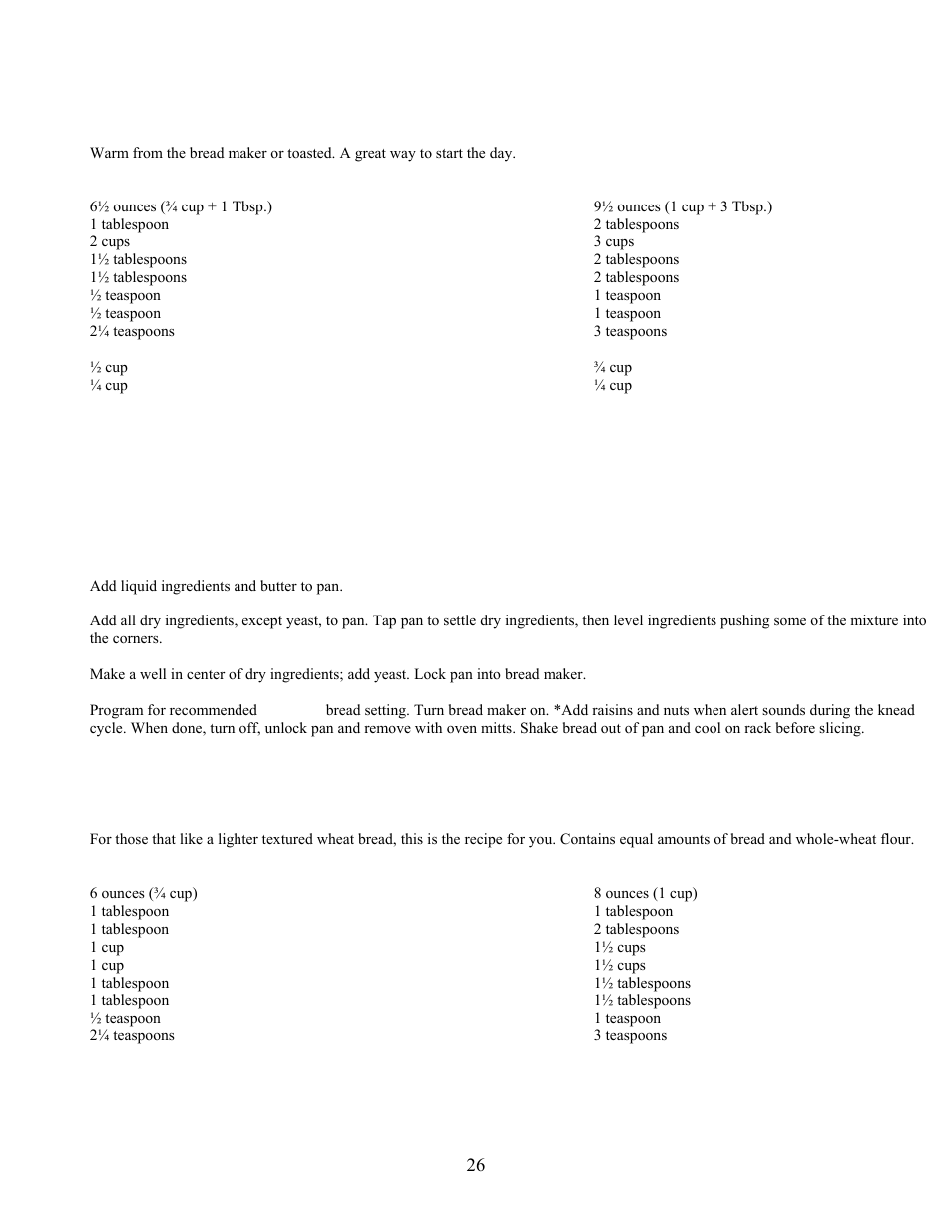 West Bend L5141 User Manual | Page 26 / 34
