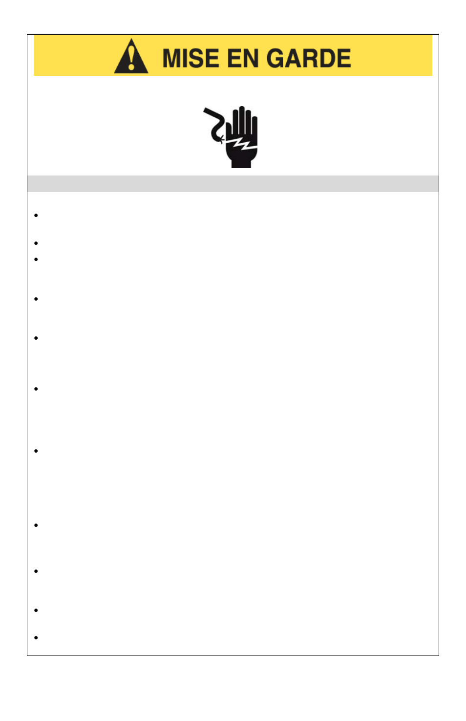 Précautions de sécurité relative à l’électricité | West Bend 6-QUART ELECTRONIC CROCKERYTM COOKER User Manual | Page 15 / 36