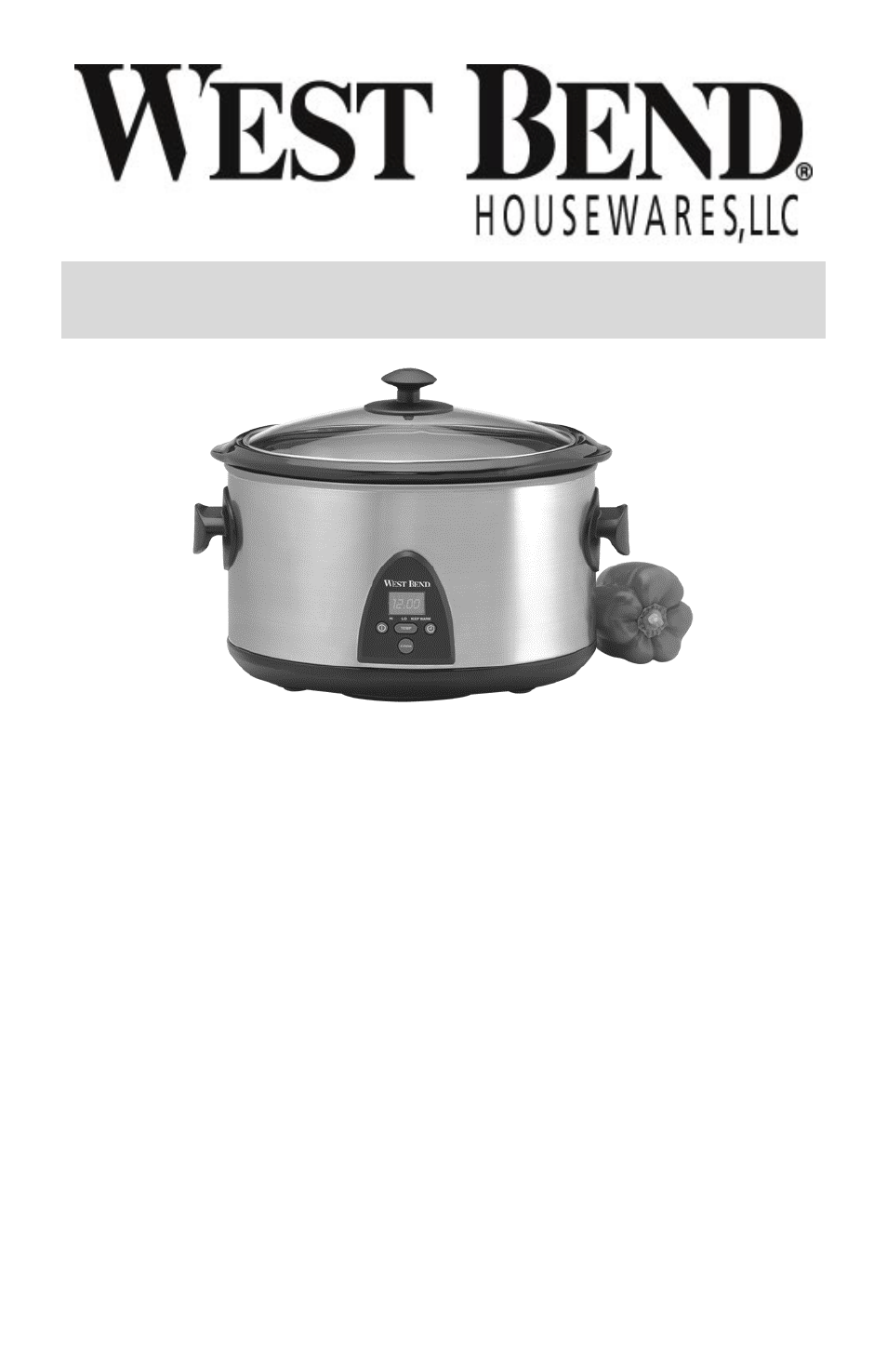 Olla eléctrica de 6 cuartos, Manual de instrucciones | West Bend 6-QUART ELECTRONIC CROCKERYTM COOKER User Manual | Page 25 / 36