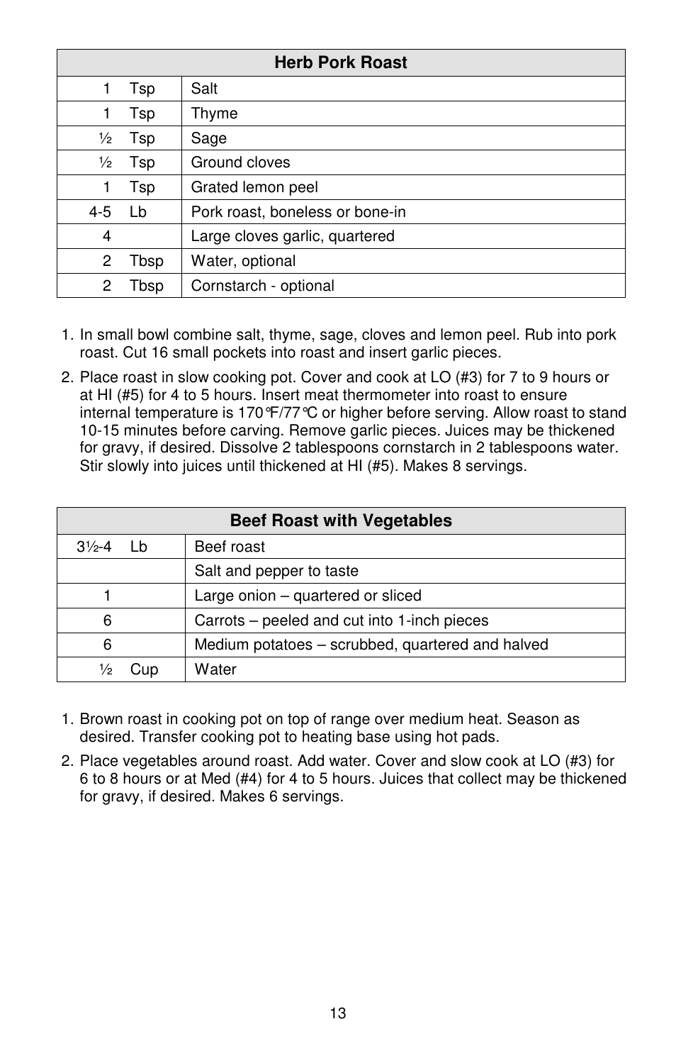 West Bend Cookers User Manual | Page 13 / 72