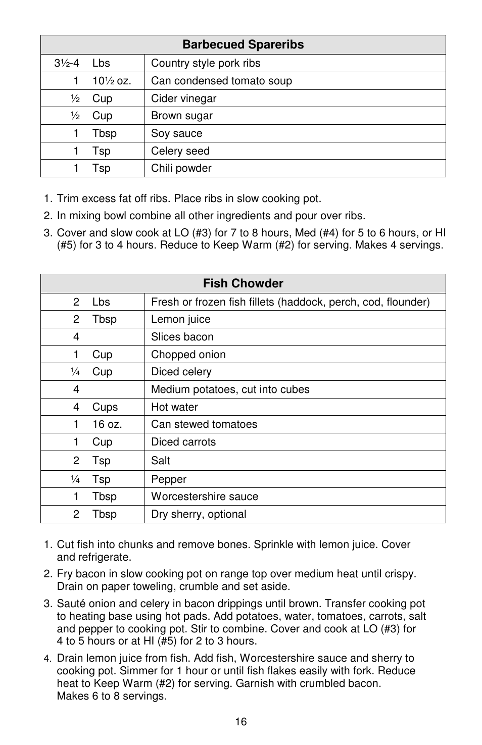 West Bend Cookers User Manual | Page 16 / 72