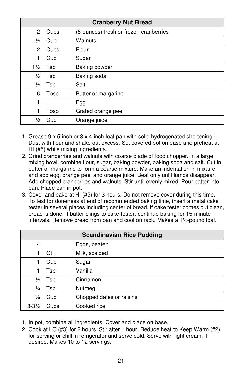 West Bend Cookers User Manual | Page 21 / 72