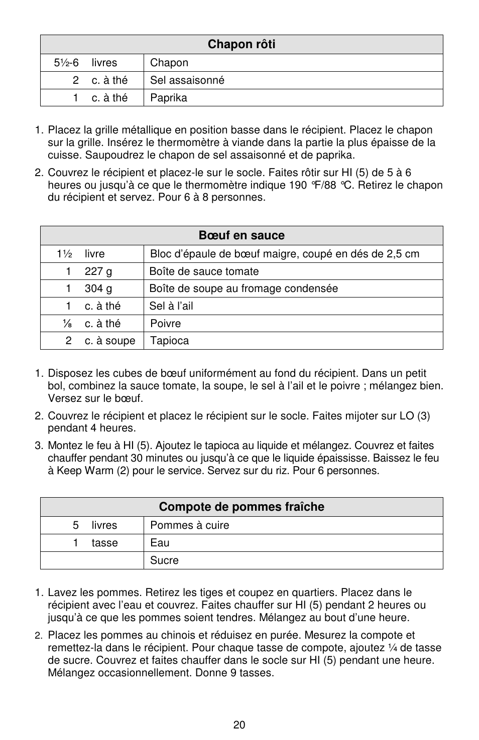 West Bend Cookers User Manual | Page 44 / 72
