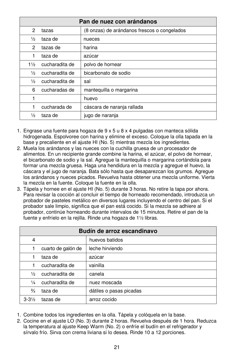 West Bend Cookers User Manual | Page 69 / 72