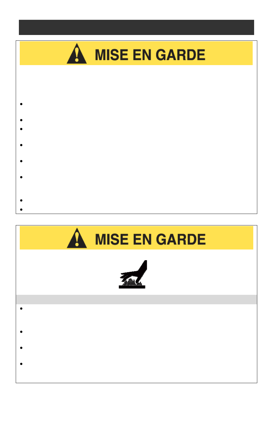 Précautions de sécurité à haute température, Précautions importantes | West Bend 6400 User Manual | Page 8 / 20