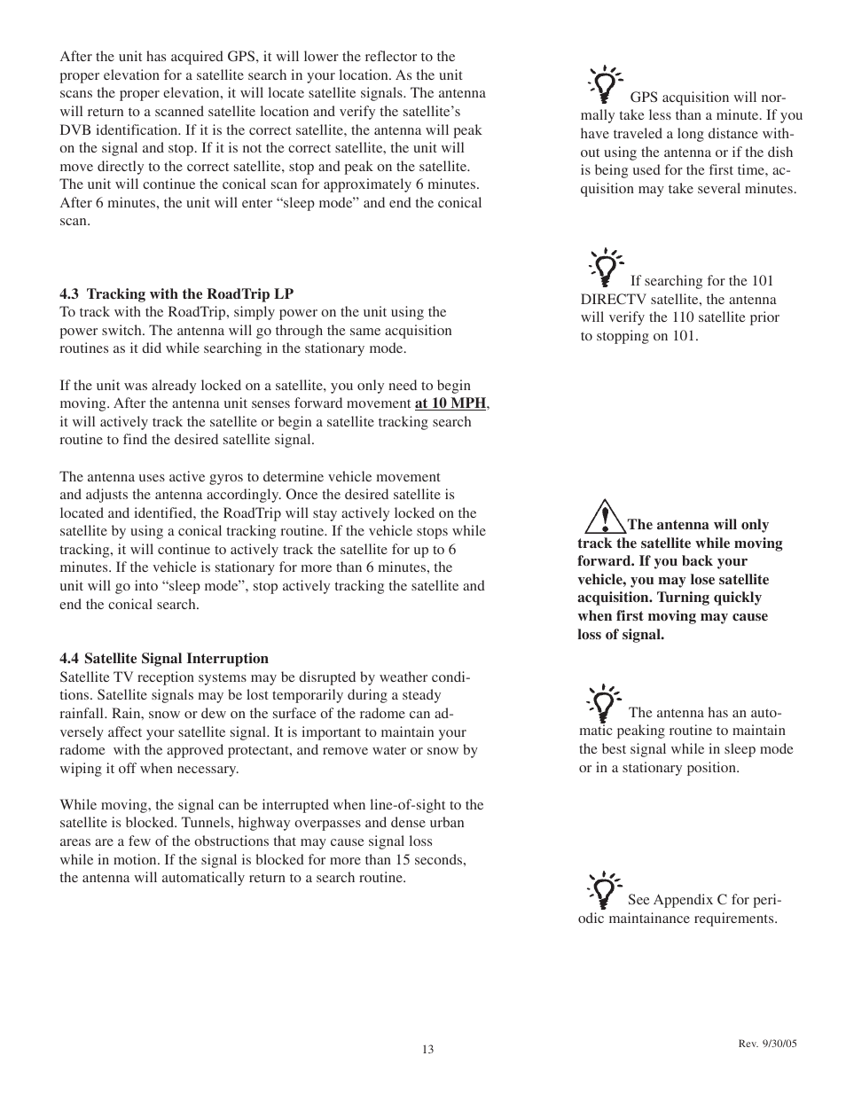 Winegard LP-1000 User Manual | Page 13 / 20