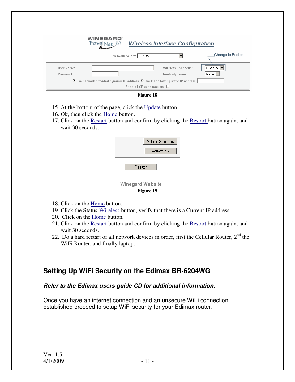 Winegard TRAVELNET TN-2033 User Manual | Page 11 / 16