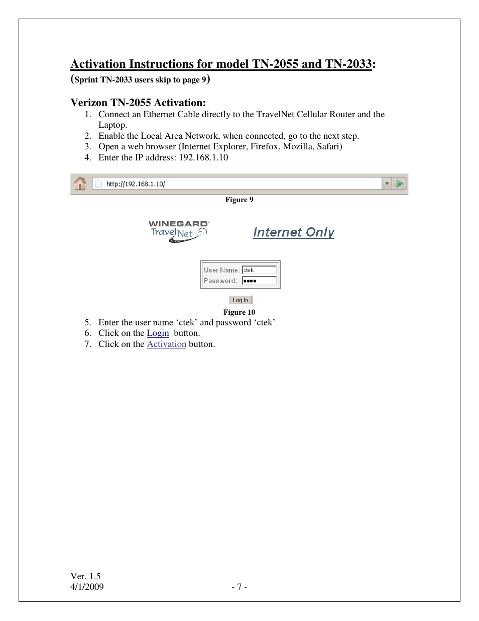 Winegard TRAVELNET TN-2033 User Manual | Page 7 / 16