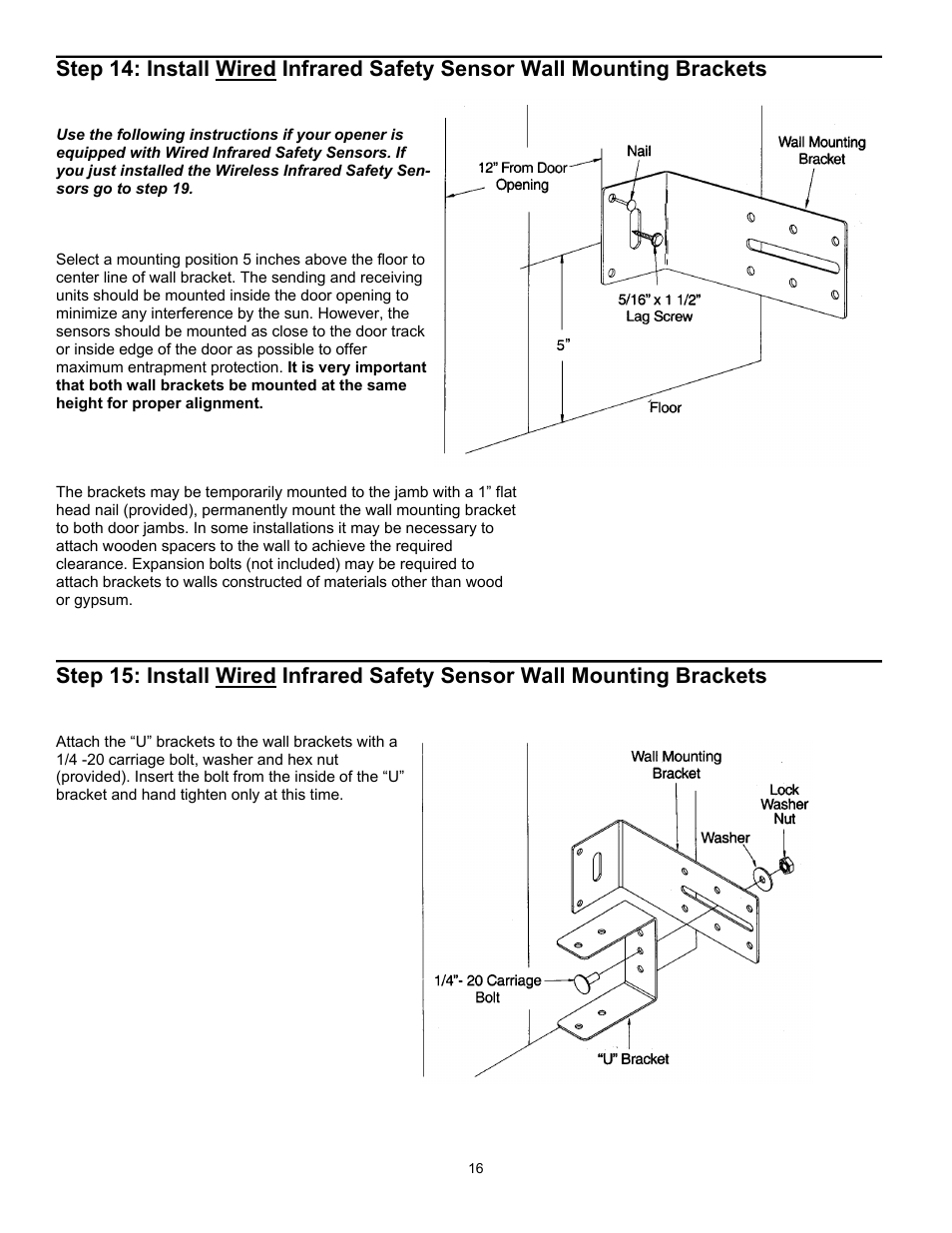 Wayne 3018 User Manual | Page 16 / 40
