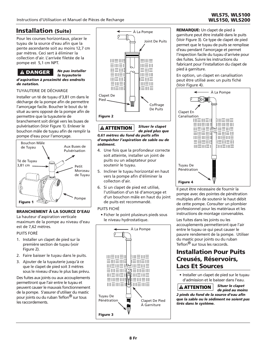 Installation, Suite) | Wayne WLS75 User Manual | Page 8 / 20