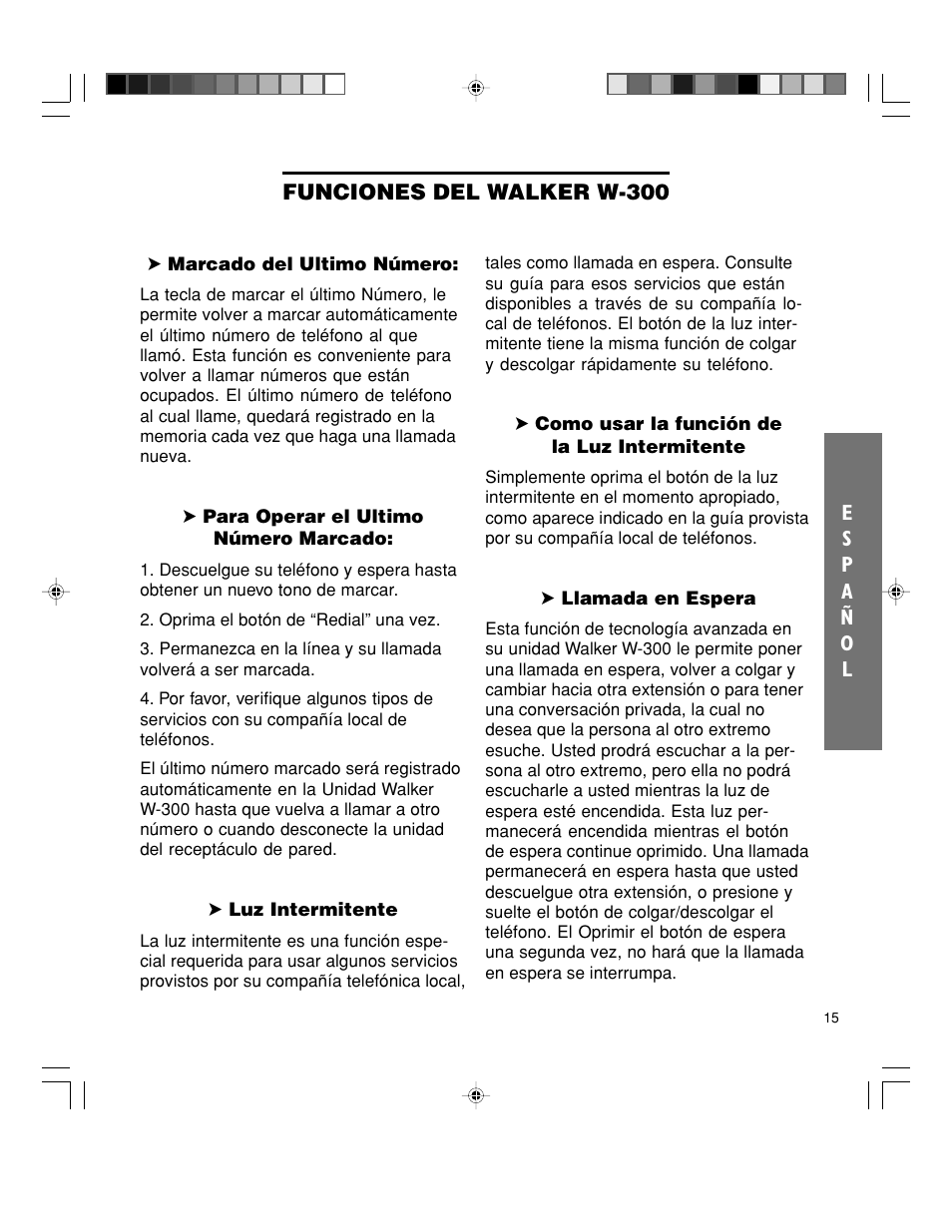 Walker W-300 User Manual | Page 41 / 80