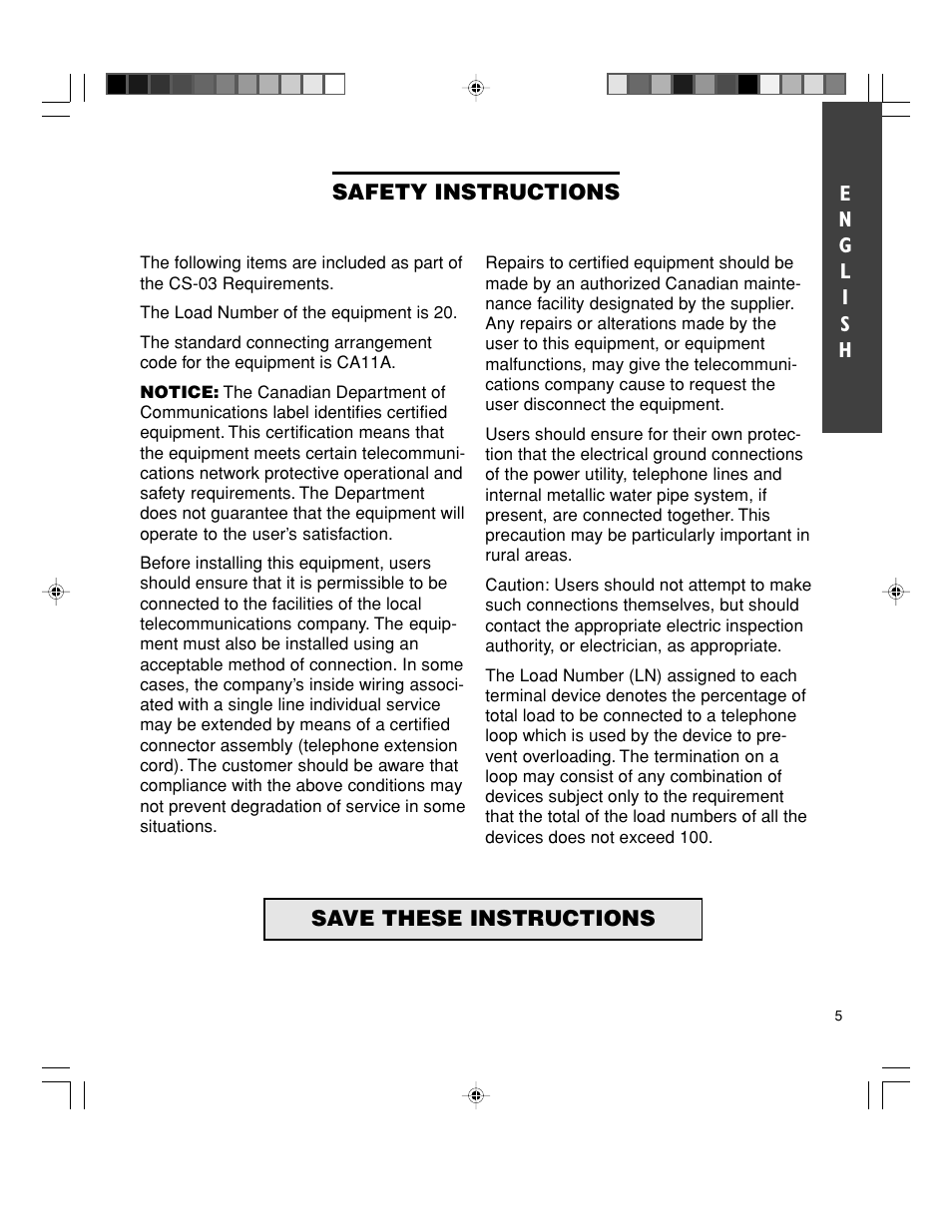 Walker W-300 User Manual | Page 5 / 80