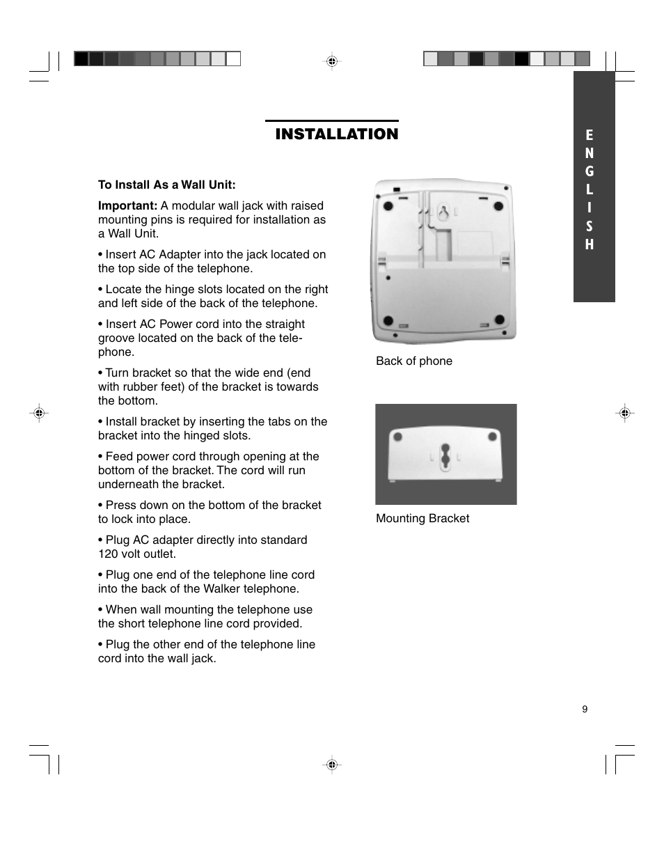 Walker W-300 User Manual | Page 9 / 80