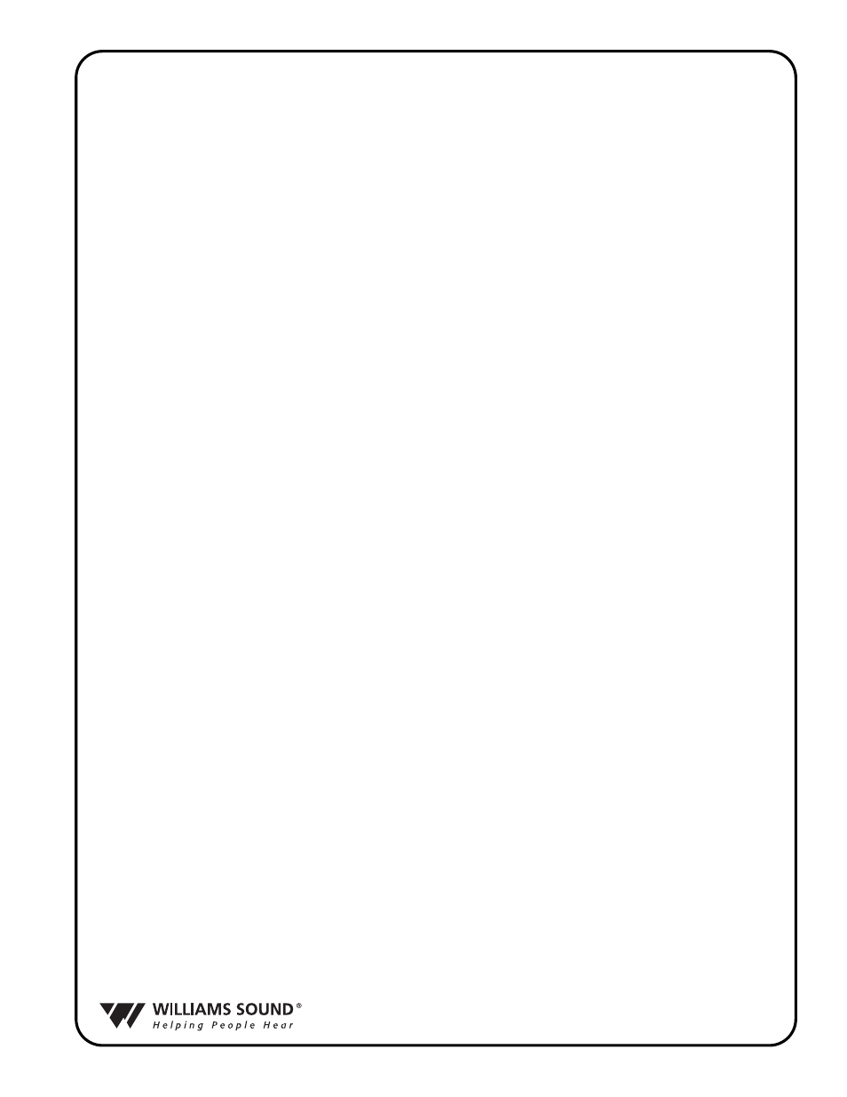 Fm s | Williams Sound R31 User Manual | Page 15 / 20