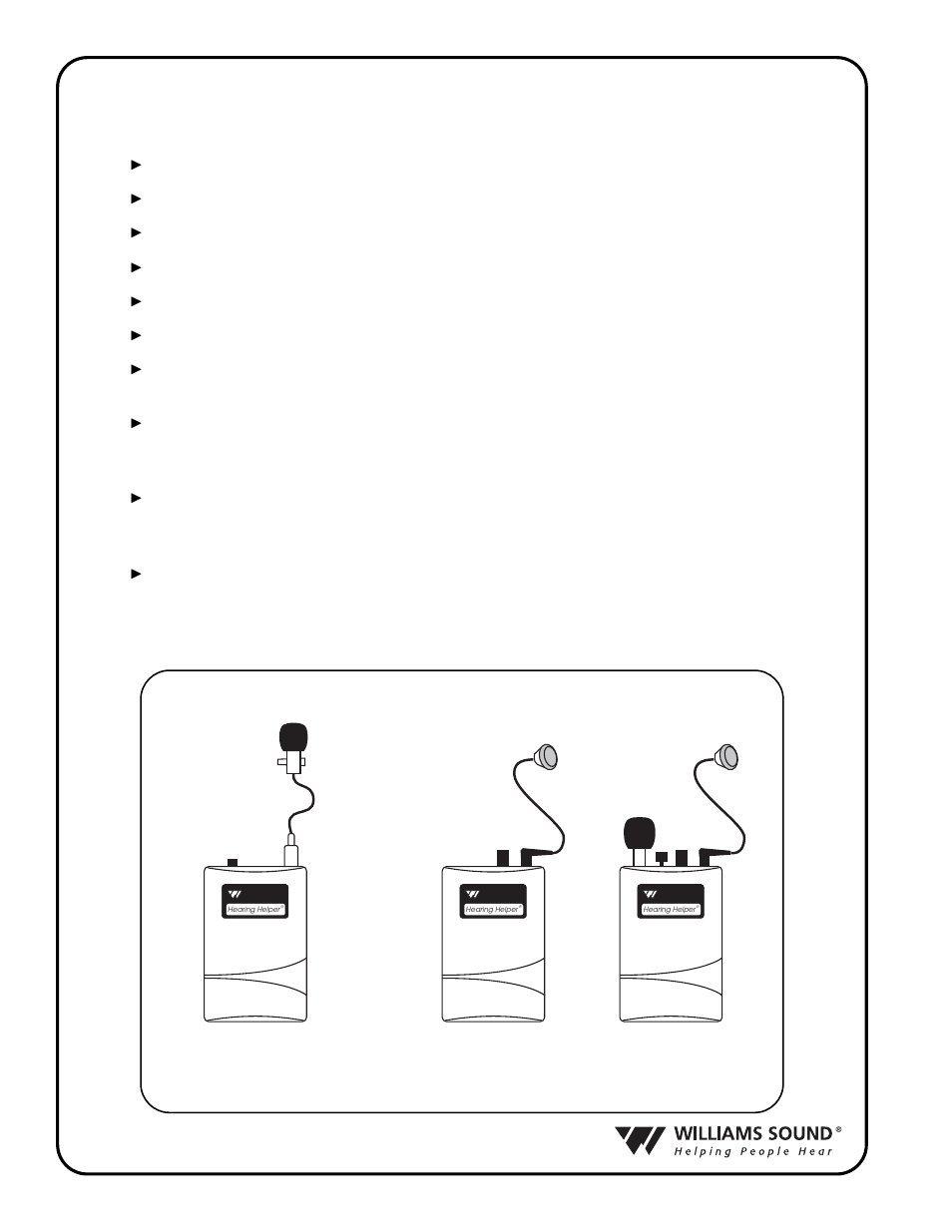 Ystem, Omponents | Williams Sound R31 User Manual | Page 4 / 20