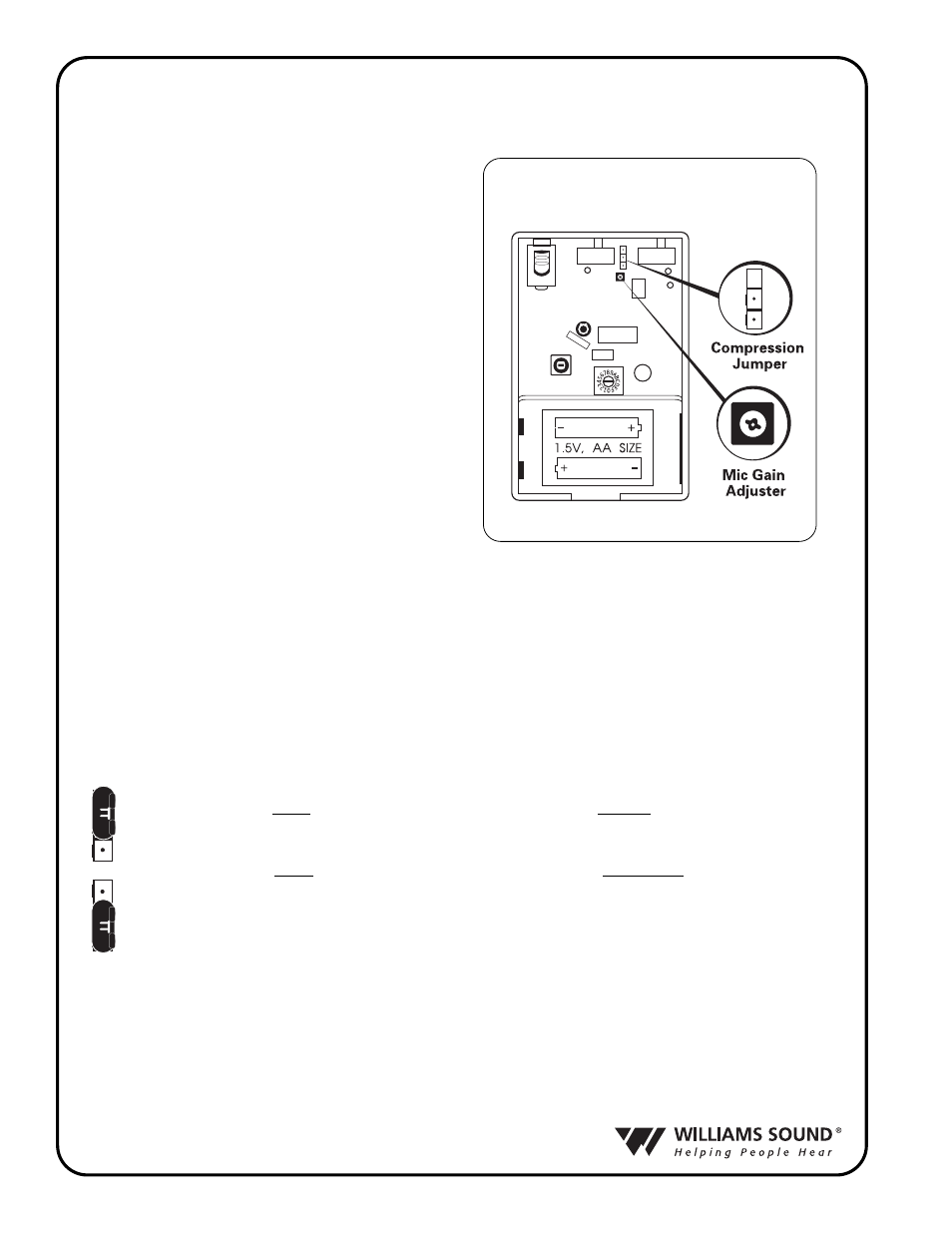 Pfm t32, Dvanced, Eatures on the | Williams Sound R31 User Manual | Page 8 / 20