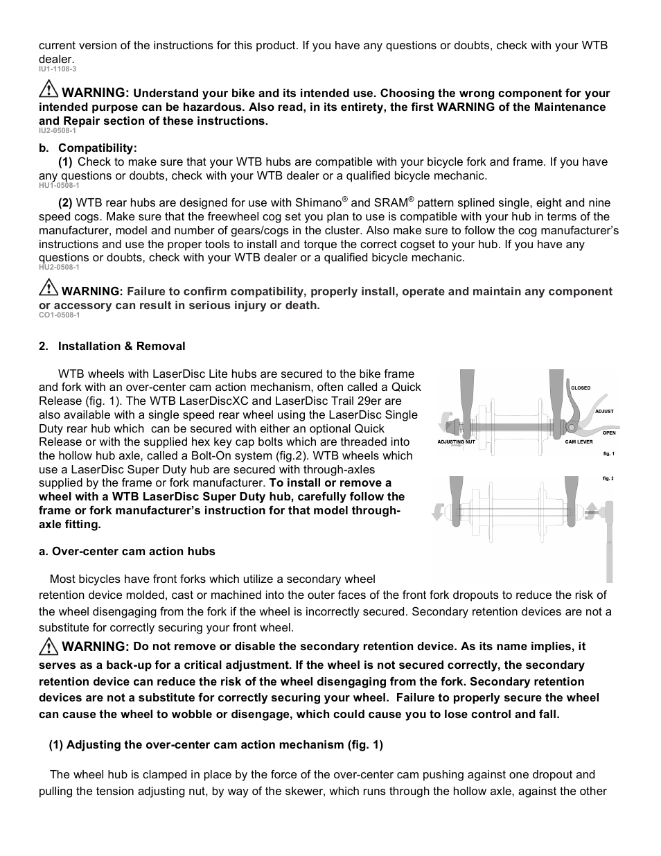 WTB IU2-0508-1 User Manual | Page 2 / 7