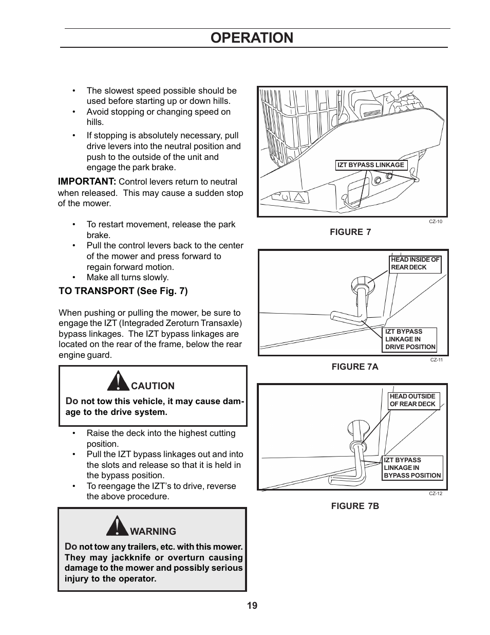 Operation | Yazoo/Kees ZCBI48181 User Manual | Page 19 / 40