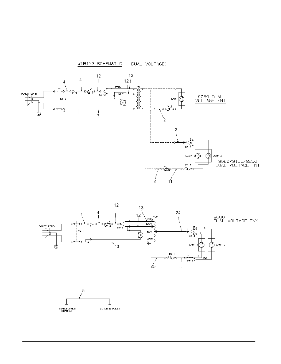 Section 15. wire jumpers (4 of 4) | Xerox 9550 User Manual | Page 49 / 63