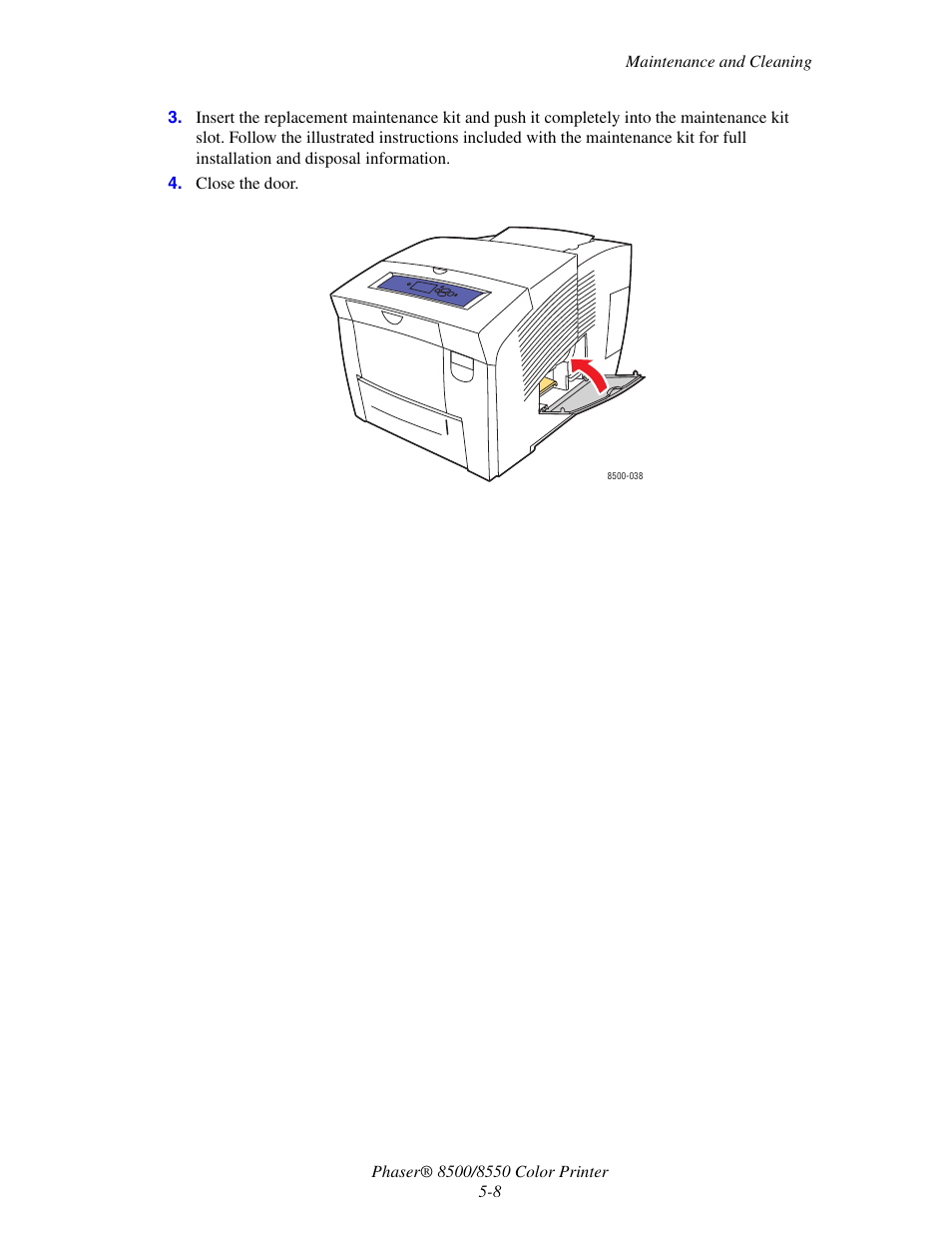 Xerox 8500/8550 User Manual | Page 99 / 145