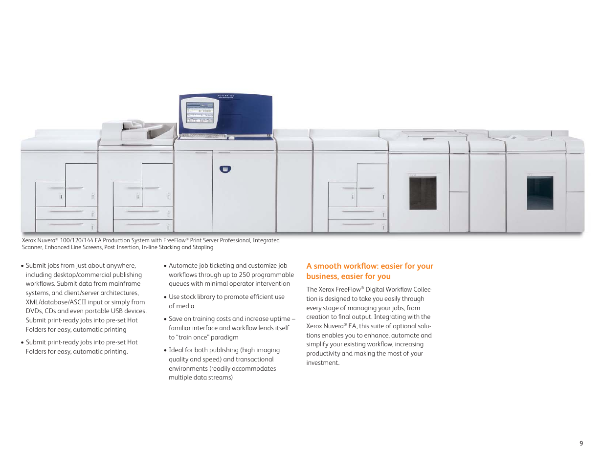 Xerox Nuvera 120 EA User Manual | Page 9 / 12