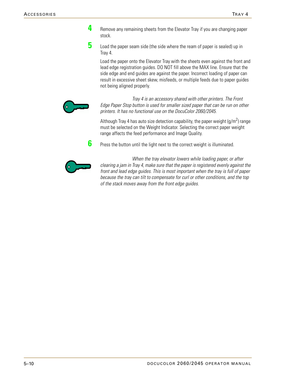 Xerox DocuColor 2060 User Manual | Page 222 / 340