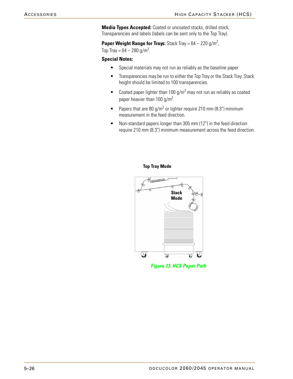Xerox DocuColor 2060 User Manual | Page 238 / 340