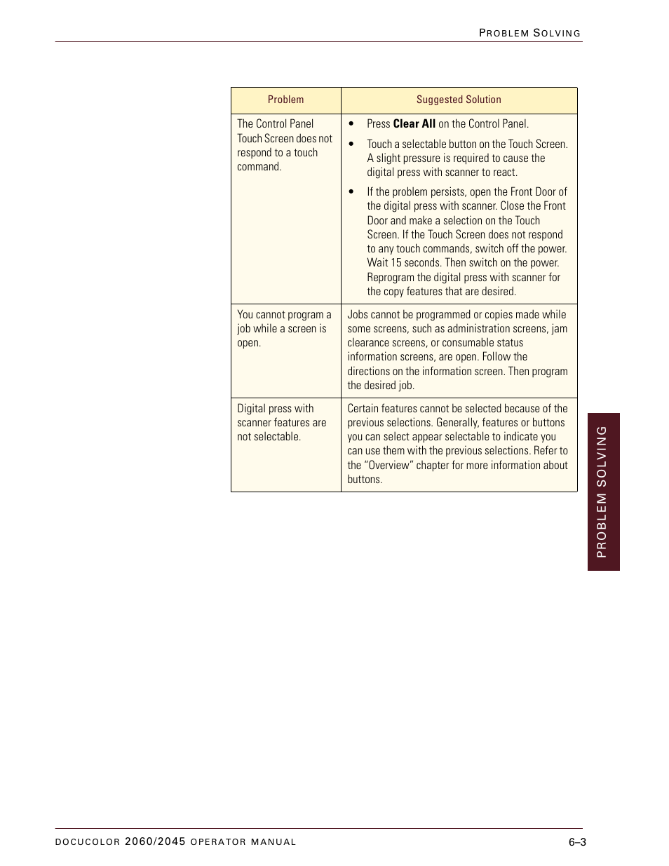 Xerox DocuColor 2060 User Manual | Page 269 / 340