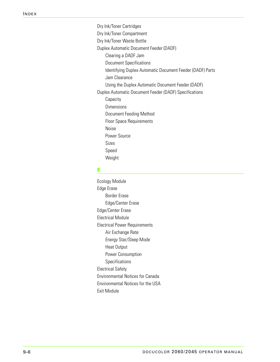 Xerox DocuColor 2060 User Manual | Page 324 / 340