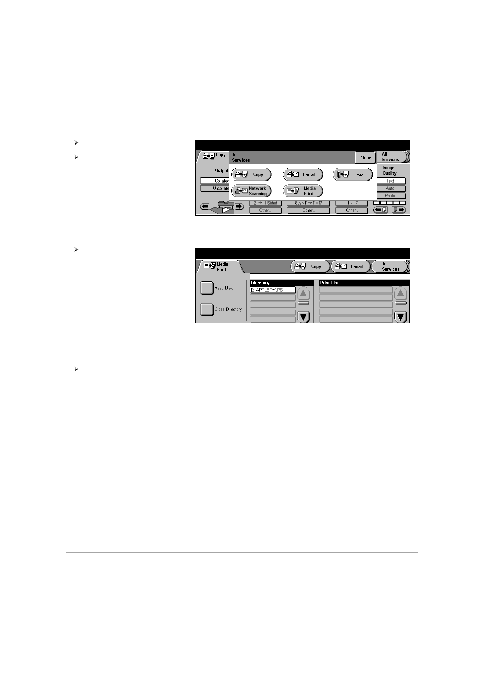 Med ia print | Xerox 432 User Manual | Page 187 / 466