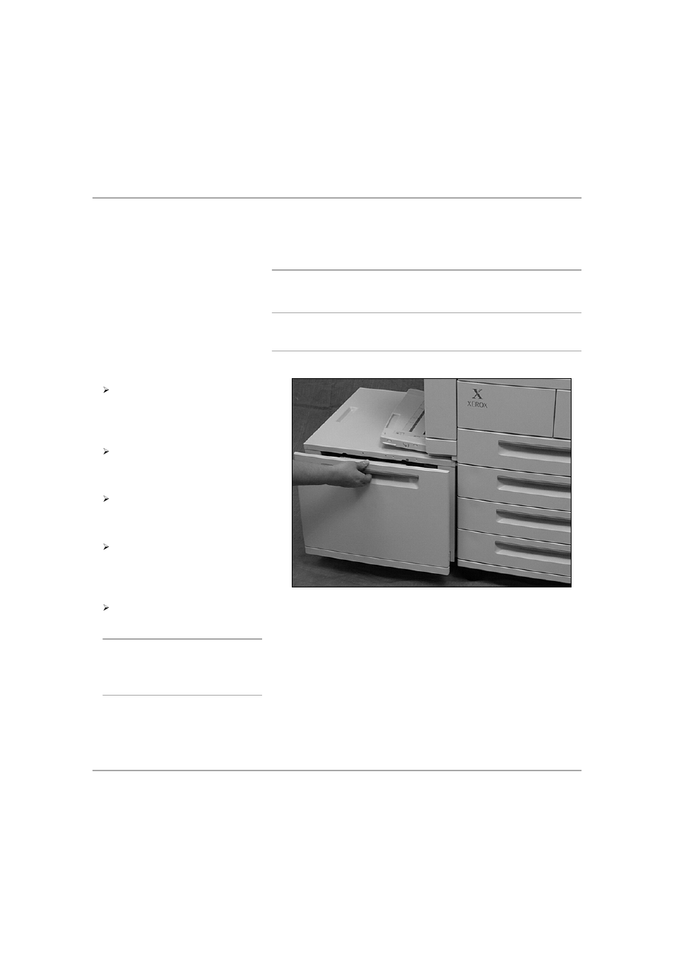 The high capacity feeder (optional), Loading the high capacity feeder, The high capacity feeder (optional) -10 | Xerox 432 User Manual | Page 286 / 466