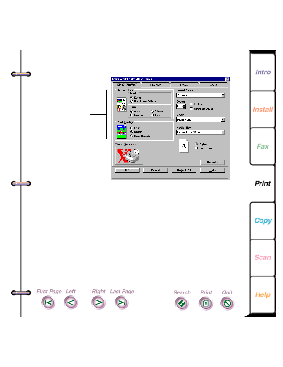 Xerox 450c User Manual | Page 173 / 264