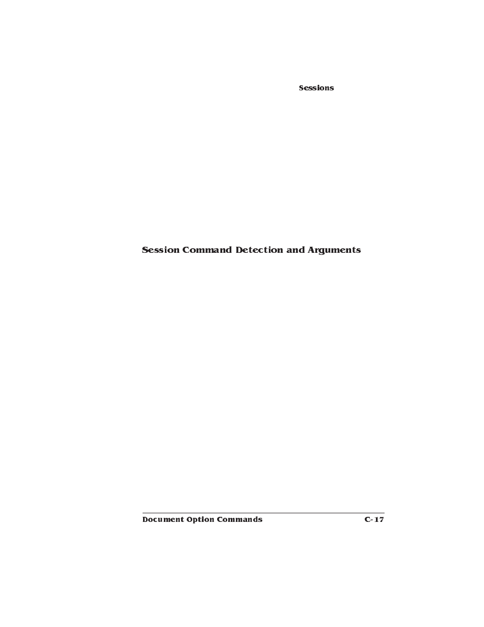 Session command detection and arguments | Xerox 2025 User Manual | Page 161 / 222