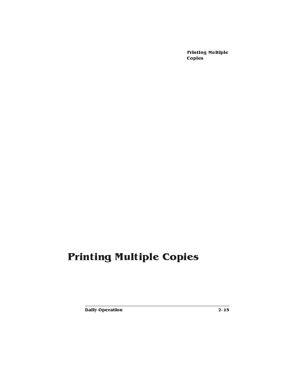 Printing multiple copies | Xerox 2025 User Manual | Page 43 / 222