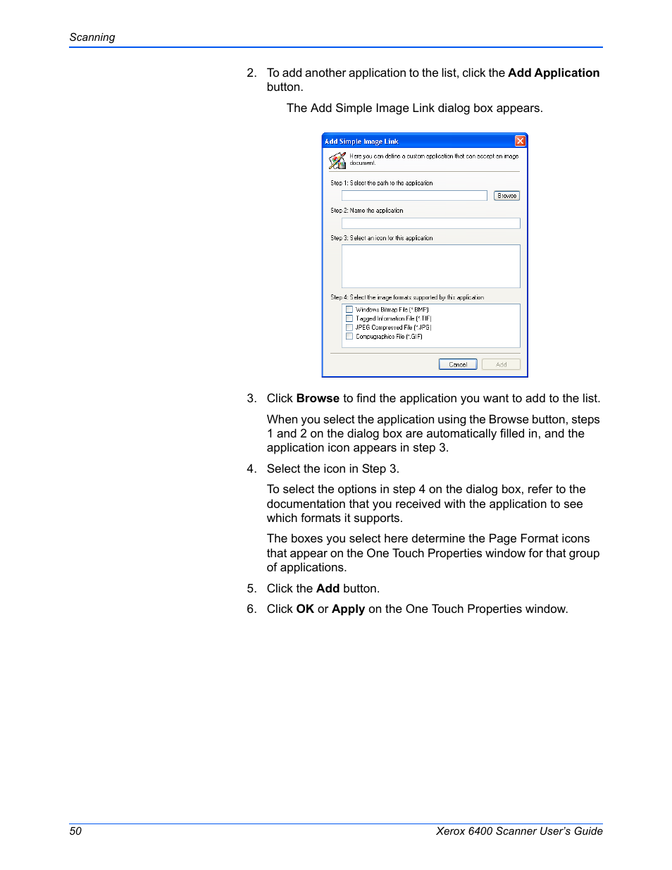 Xerox 6400 User Manual | Page 55 / 103