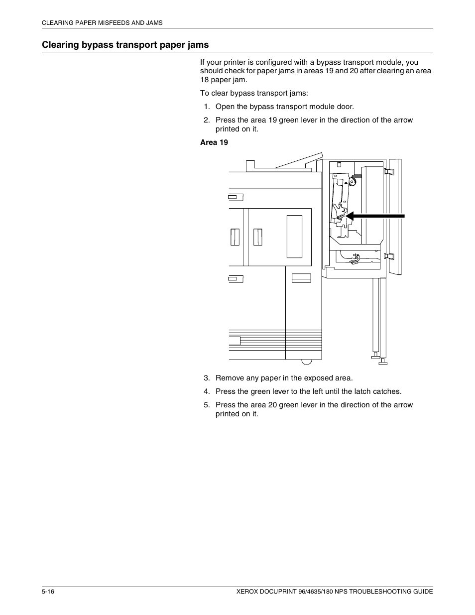 Xerox 180 NPS User Manual | Page 36 / 62