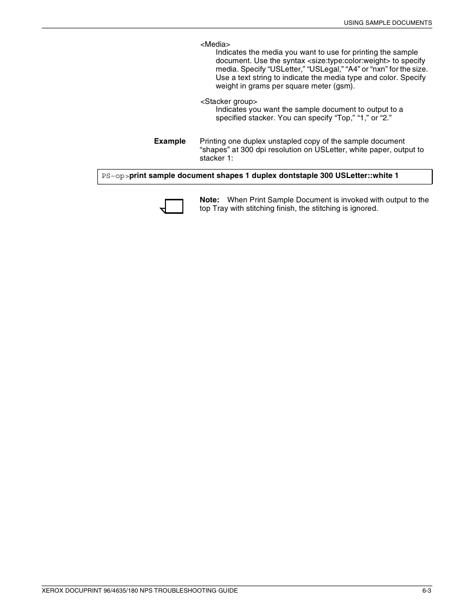 Xerox 180 NPS User Manual | Page 43 / 62