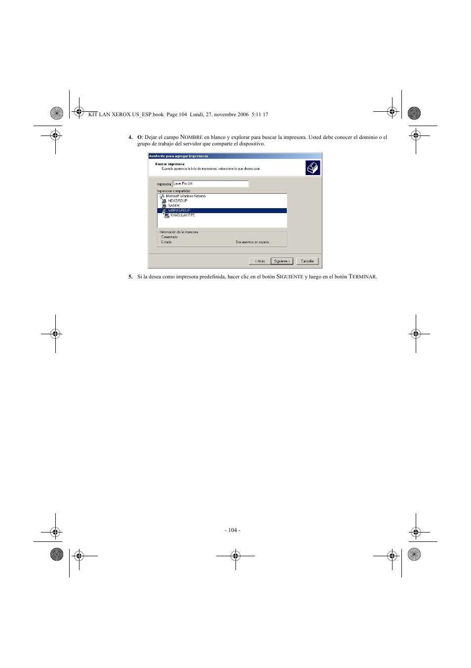 Xerox FaxCentre F2121 User Manual | Page 104 / 112