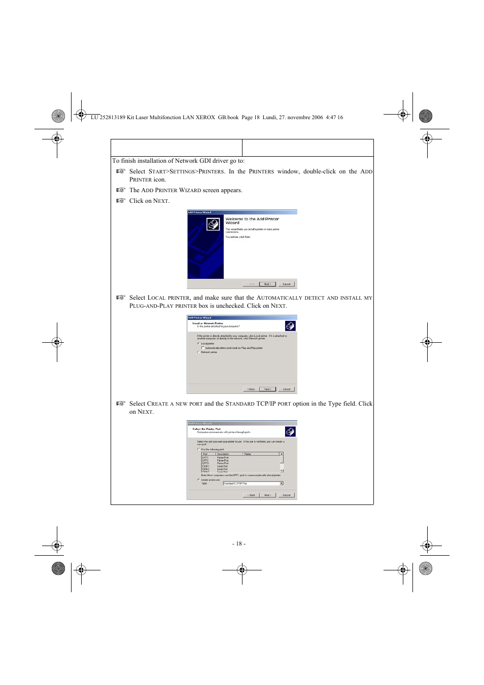 Xerox FaxCentre F2121 User Manual | Page 18 / 112