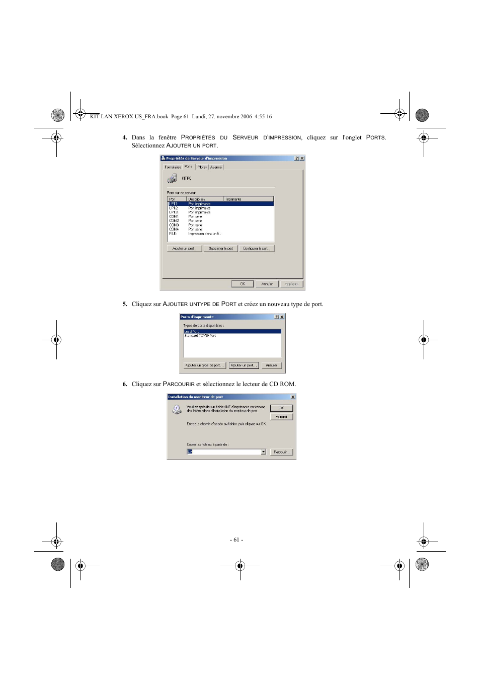 Xerox FaxCentre F2121 User Manual | Page 61 / 112