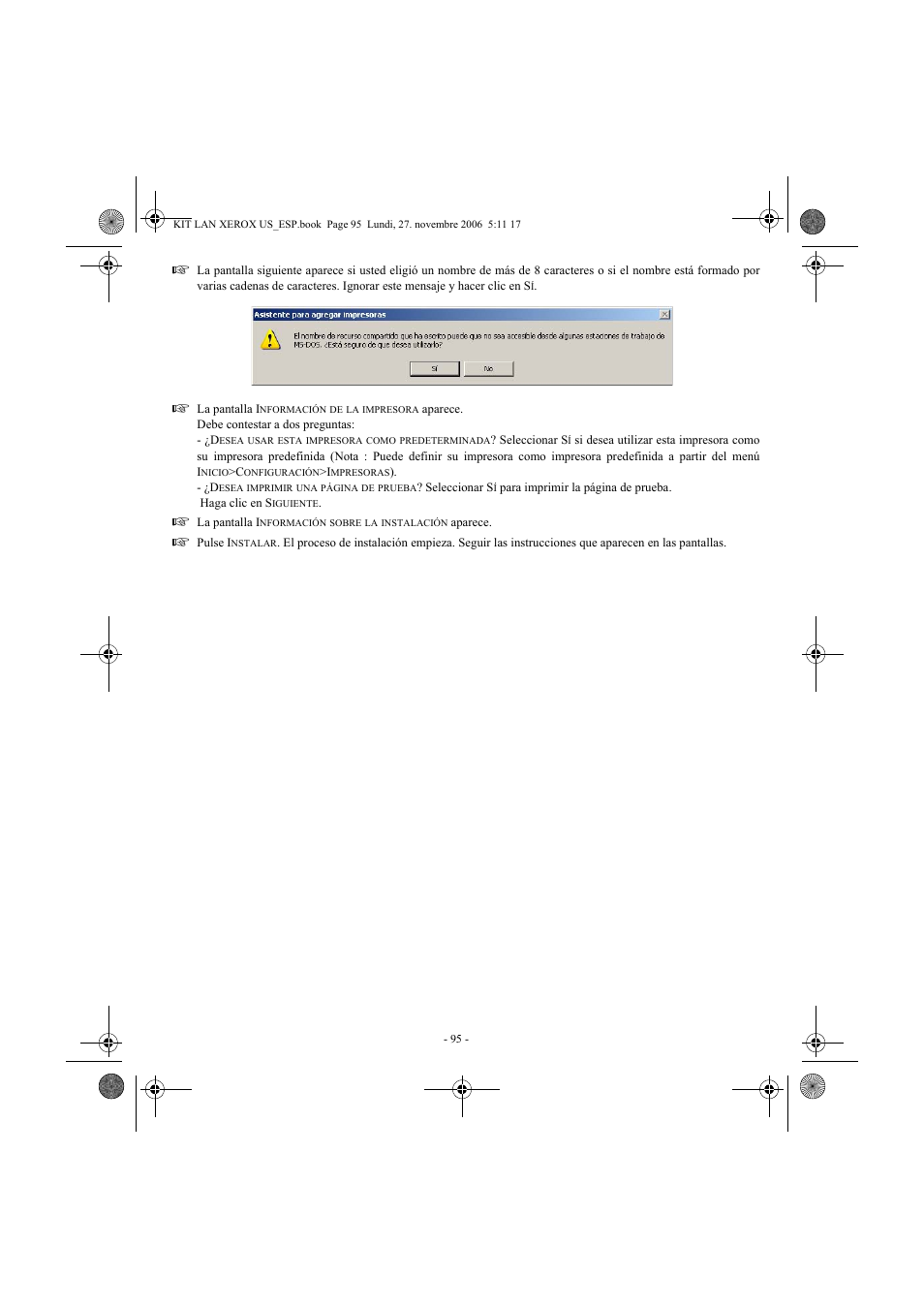 Xerox FaxCentre F2121 User Manual | Page 95 / 112