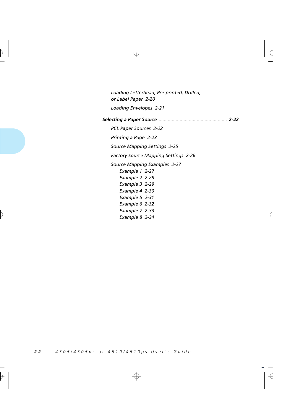 Xerox 4505/4505ps User Manual | Page 14 / 286