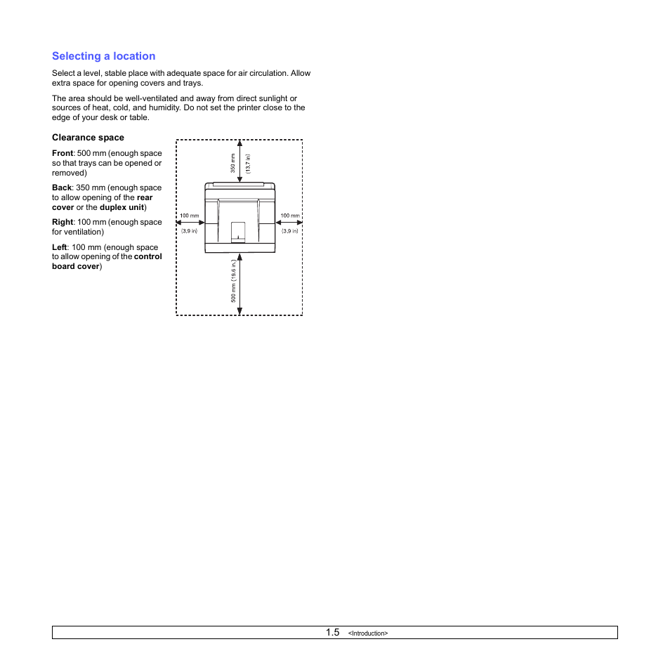 Selecting a location | Xerox Phaser 3435 User Manual | Page 15 / 98