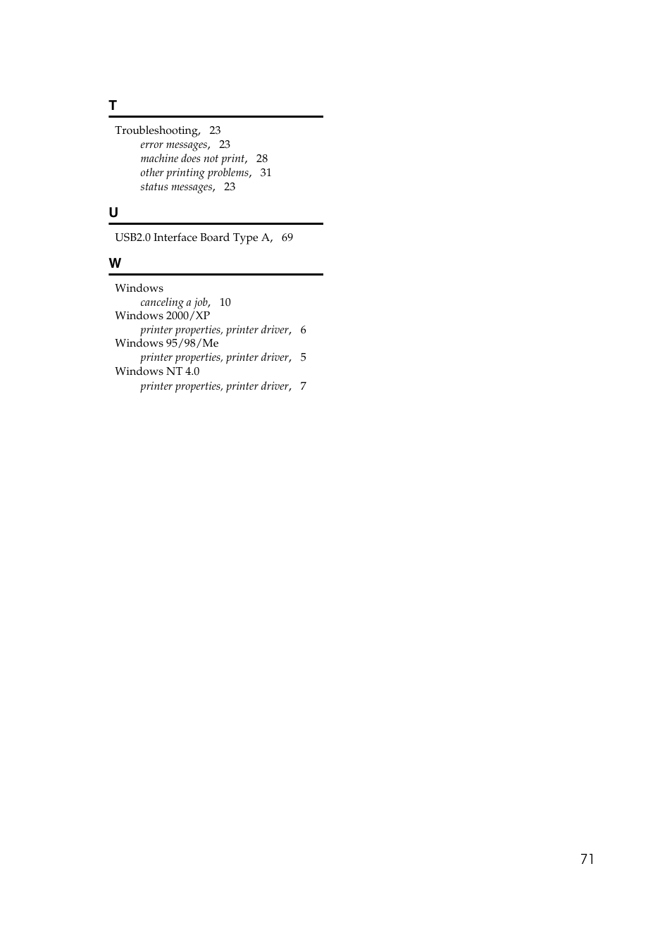 Xerox 2045e User Manual | Page 75 / 78