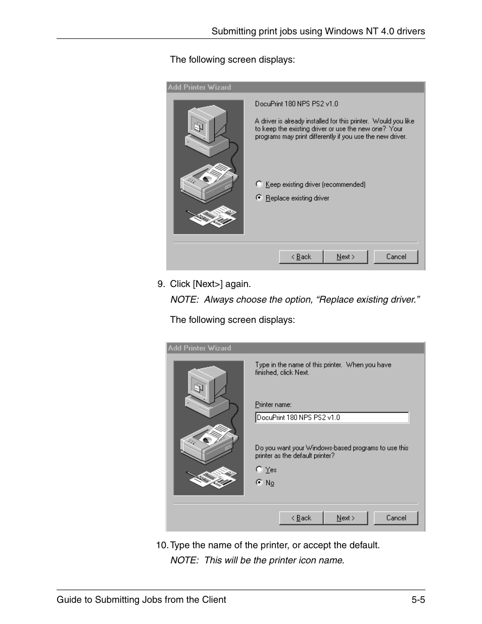 Xerox DocuPrint 721P90350 User Manual | Page 133 / 216