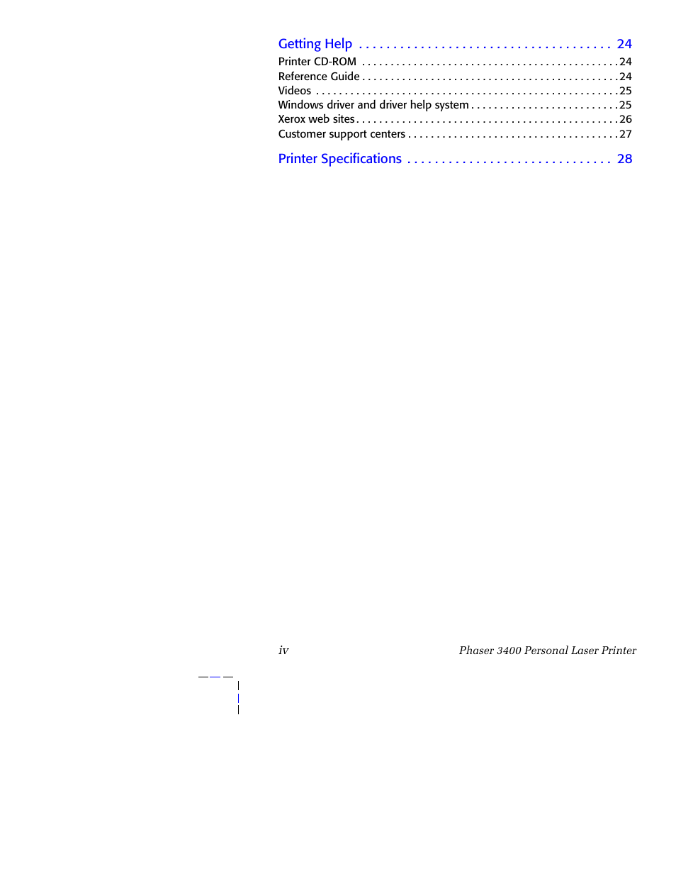 Xerox 3400 User Manual | Page 5 / 40