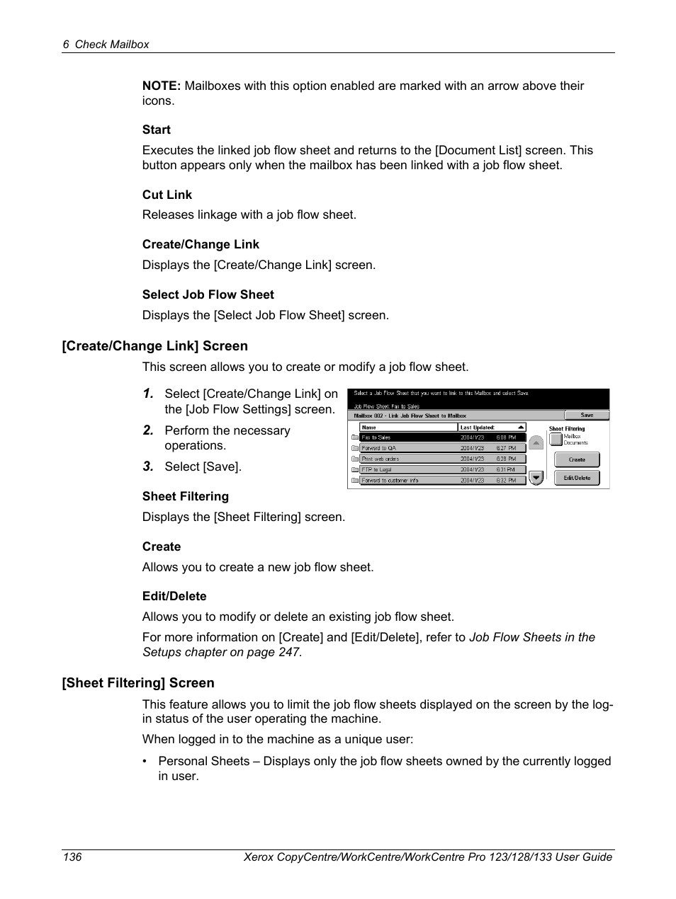 Xerox 604P18057 User Manual | Page 136 / 364