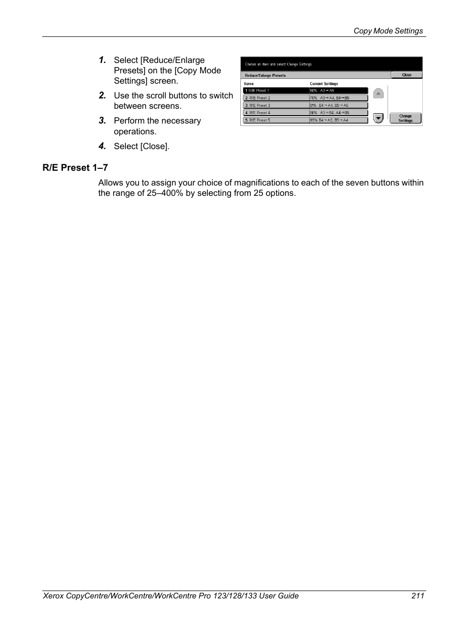 Xerox 604P18057 User Manual | Page 211 / 364